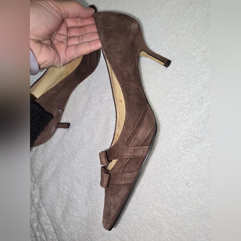 ivanka trump shoes kitten heels, women's size 6 1/2